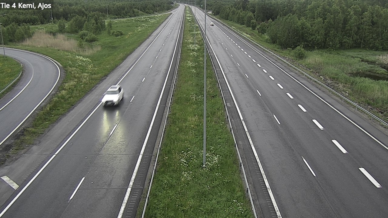 Kelikamerat Kuva Tie 4 Kemi, Ajos, Kemi, Lappi