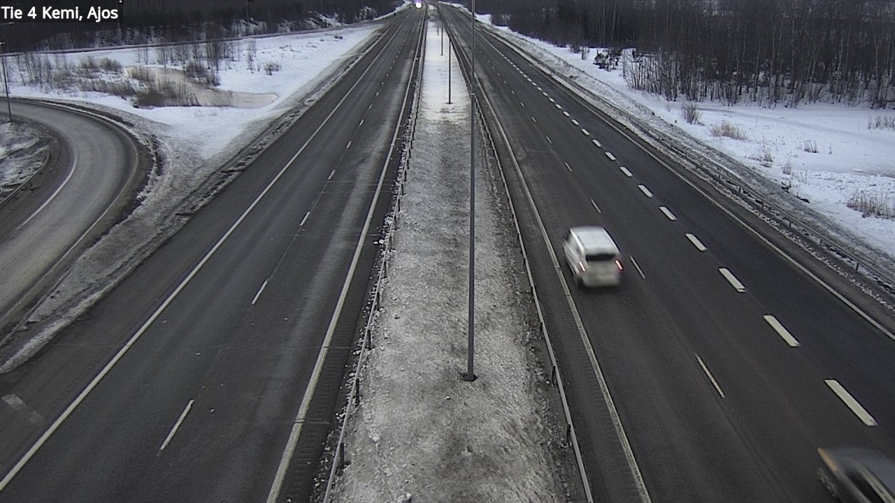 Kelikamerat Kuva Tie 4 Kemi, Ajos, Kemi, Lappi