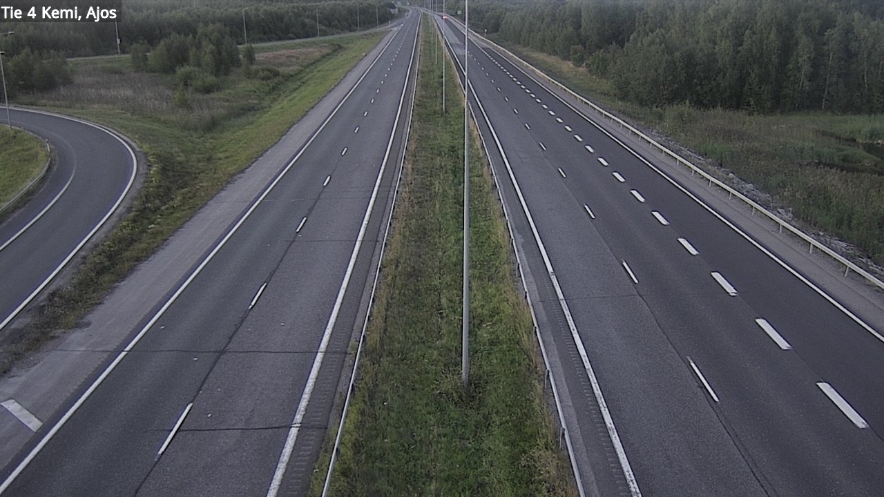 Kelikamerat Kuva Tie 4 Kemi, Ajos, Kemi, Lappi