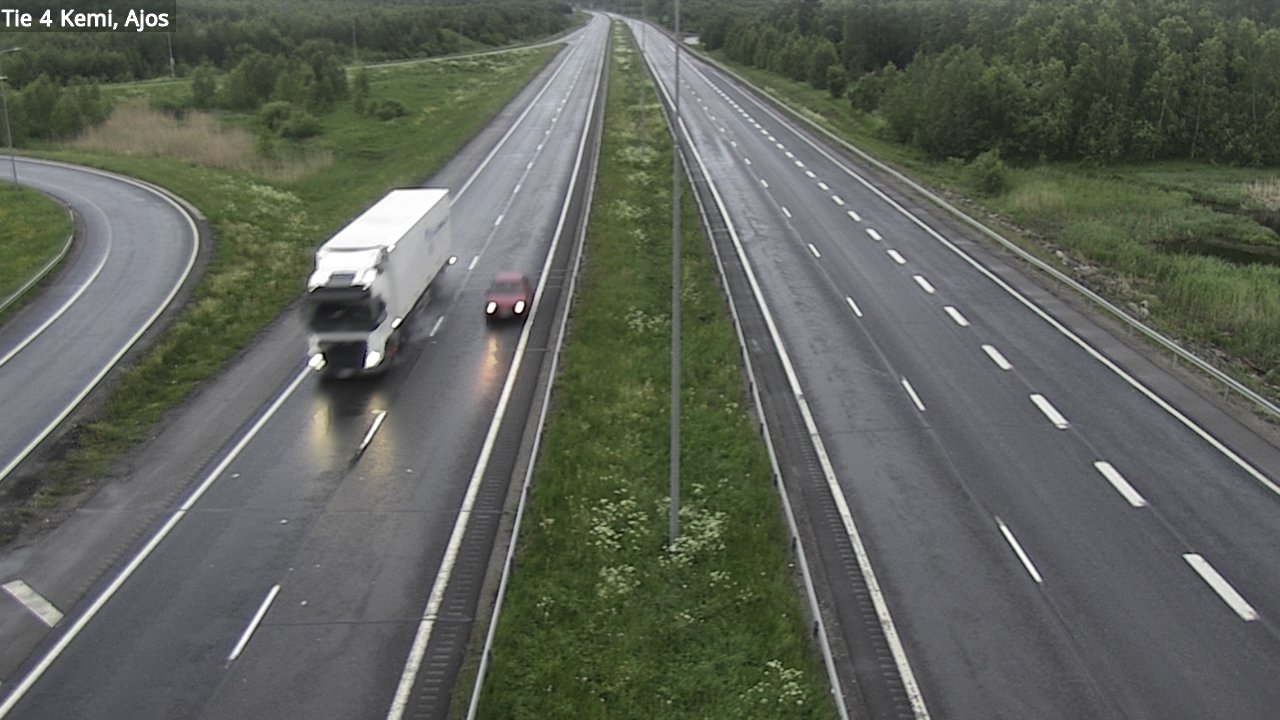 Kelikamerat Kuva Tie 4 Kemi, Ajos, Kemi, Lappi