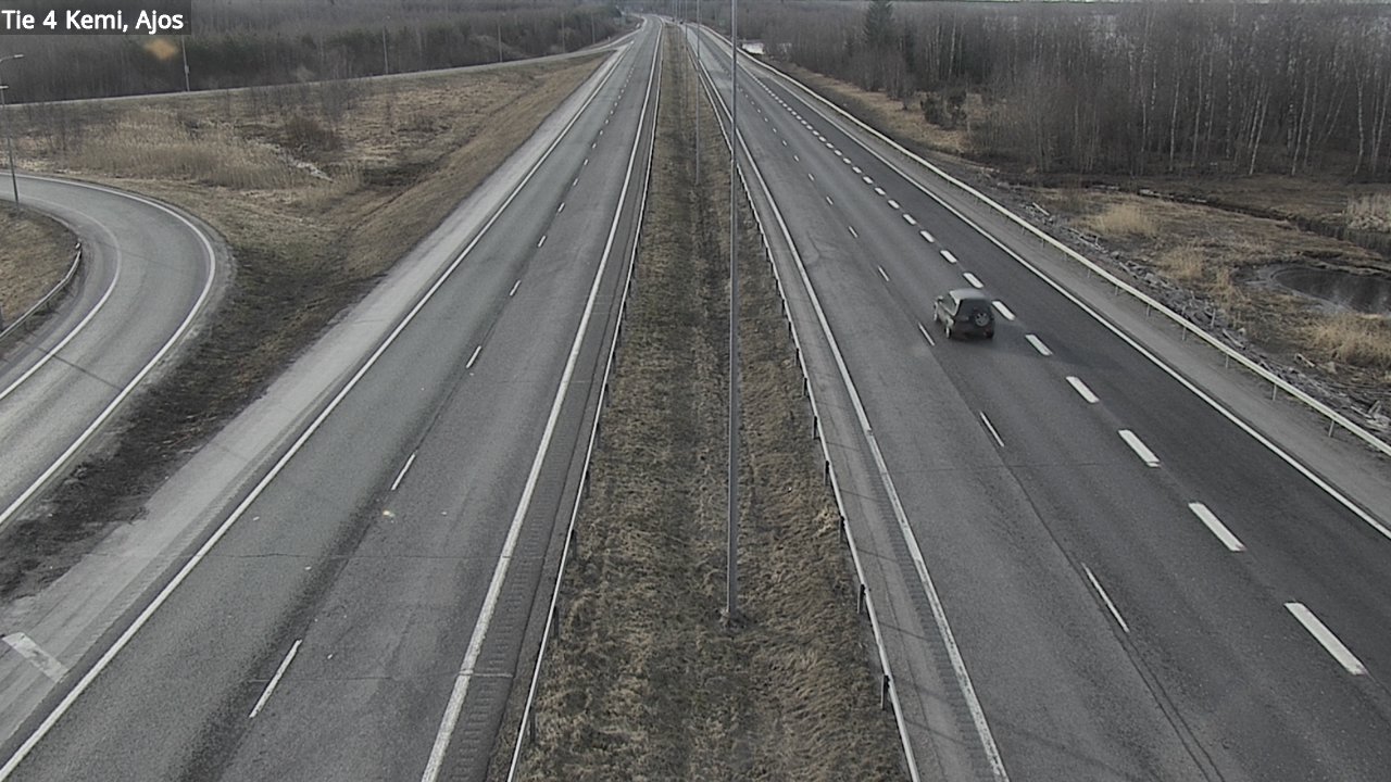 Weather Camera Image Road 4 Kemi, Ajos, Kemi, Lappi