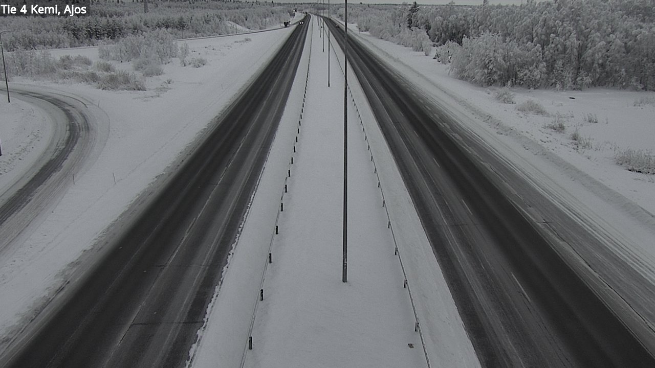 Kelikamerat Kuva Tie 4 Kemi, Ajos, Kemi, Lappi