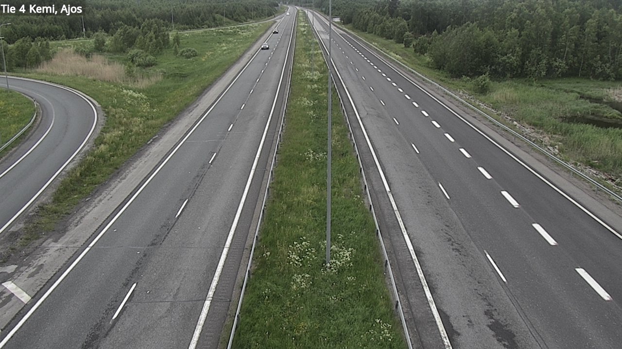 Weather Camera Image Road 4 Kemi, Ajos, Kemi, Lappi