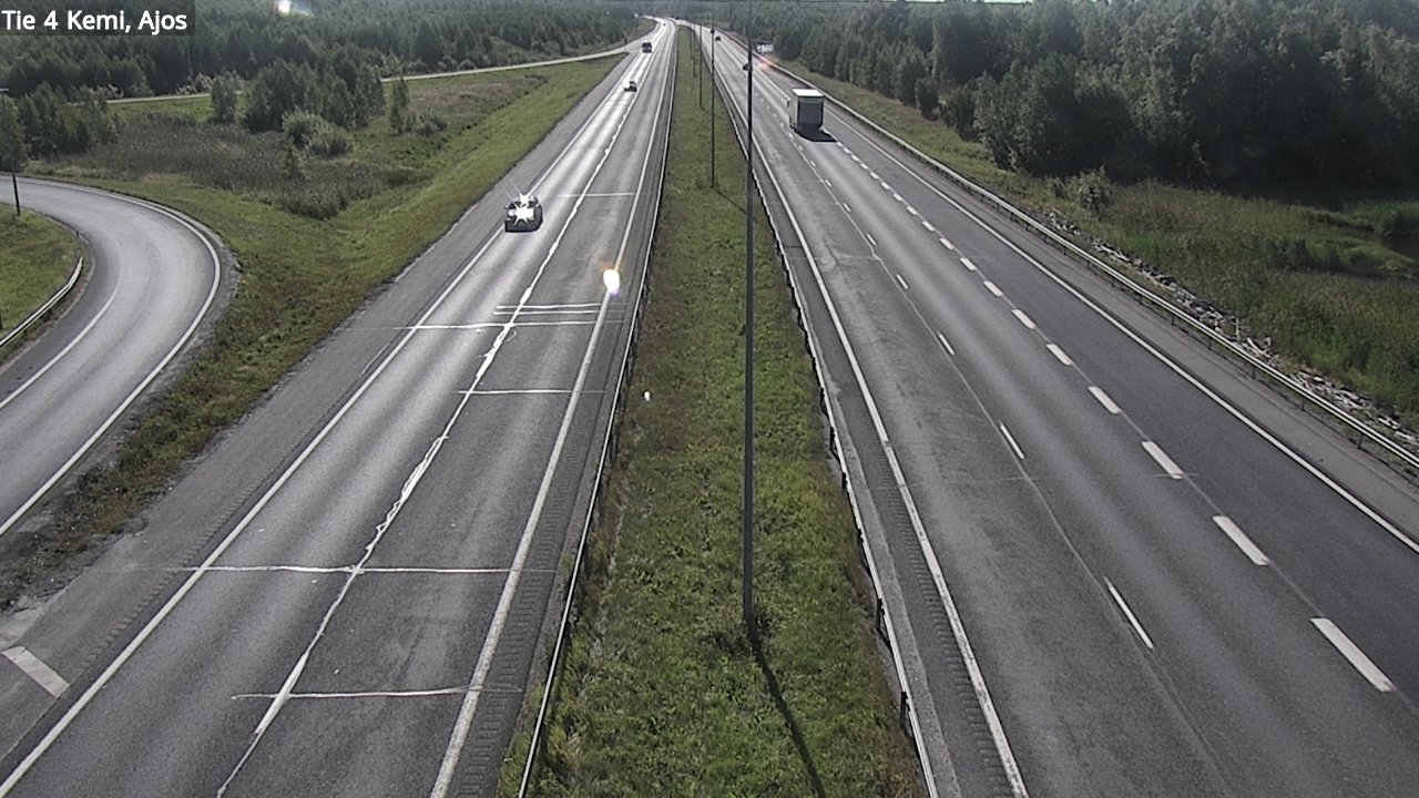 Kelikamerat Kuva Tie 4 Kemi, Ajos, Kemi, Lappi