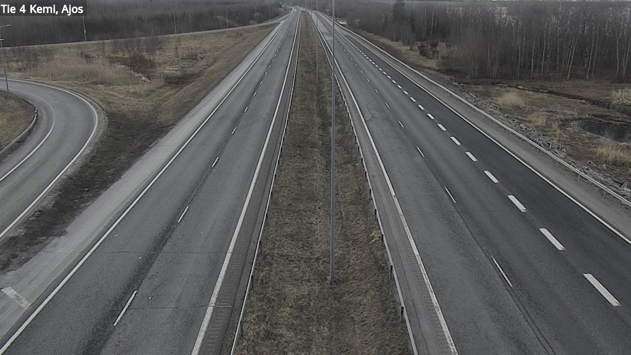 Weather Camera Image Road 4 Kemi, Ajos, Kemi, Lappi