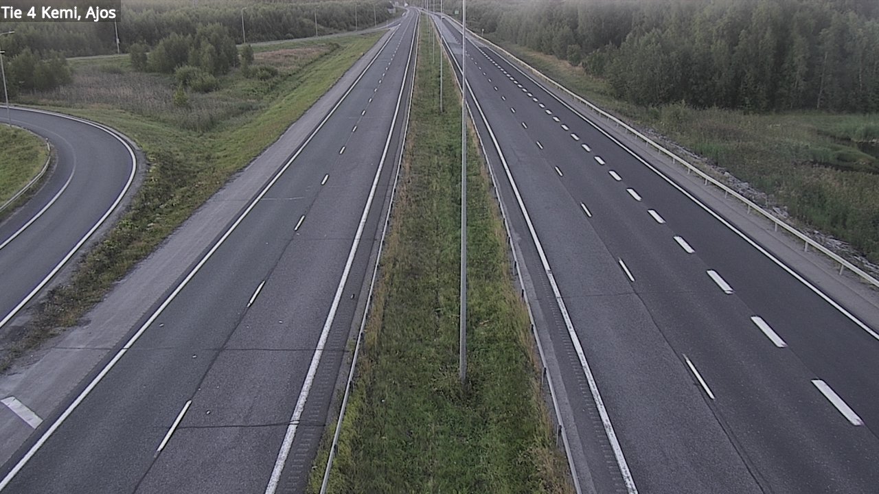 Kelikamerat Kuva Tie 4 Kemi, Ajos, Kemi, Lappi