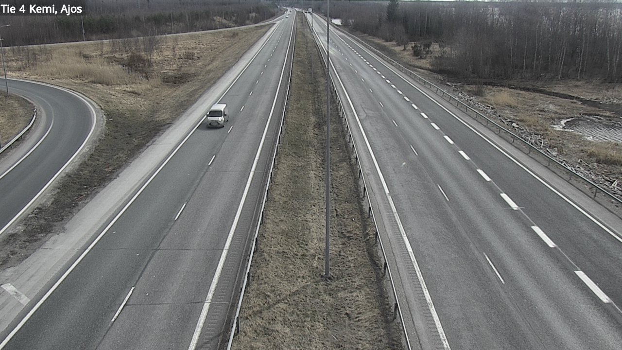 Weather Camera Image Road 4 Kemi, Ajos, Kemi, Lappi