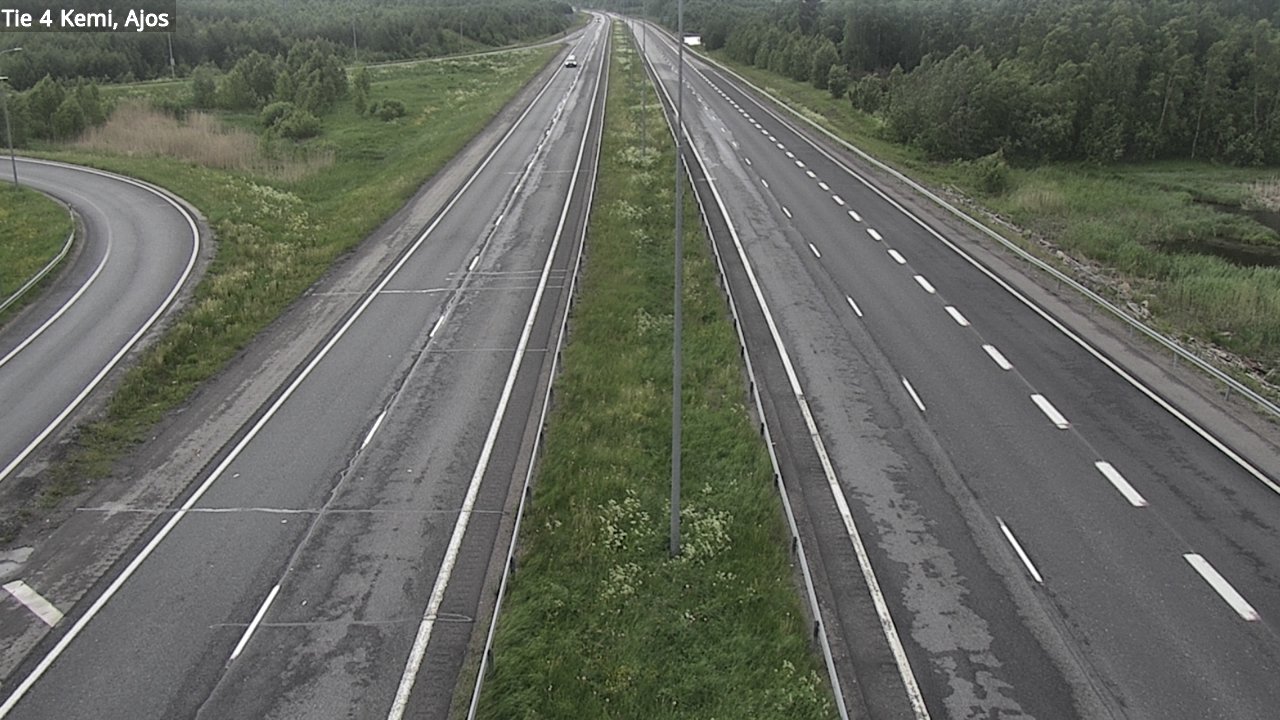 Weather Camera Image Road 4 Kemi, Ajos, Kemi, Lappi