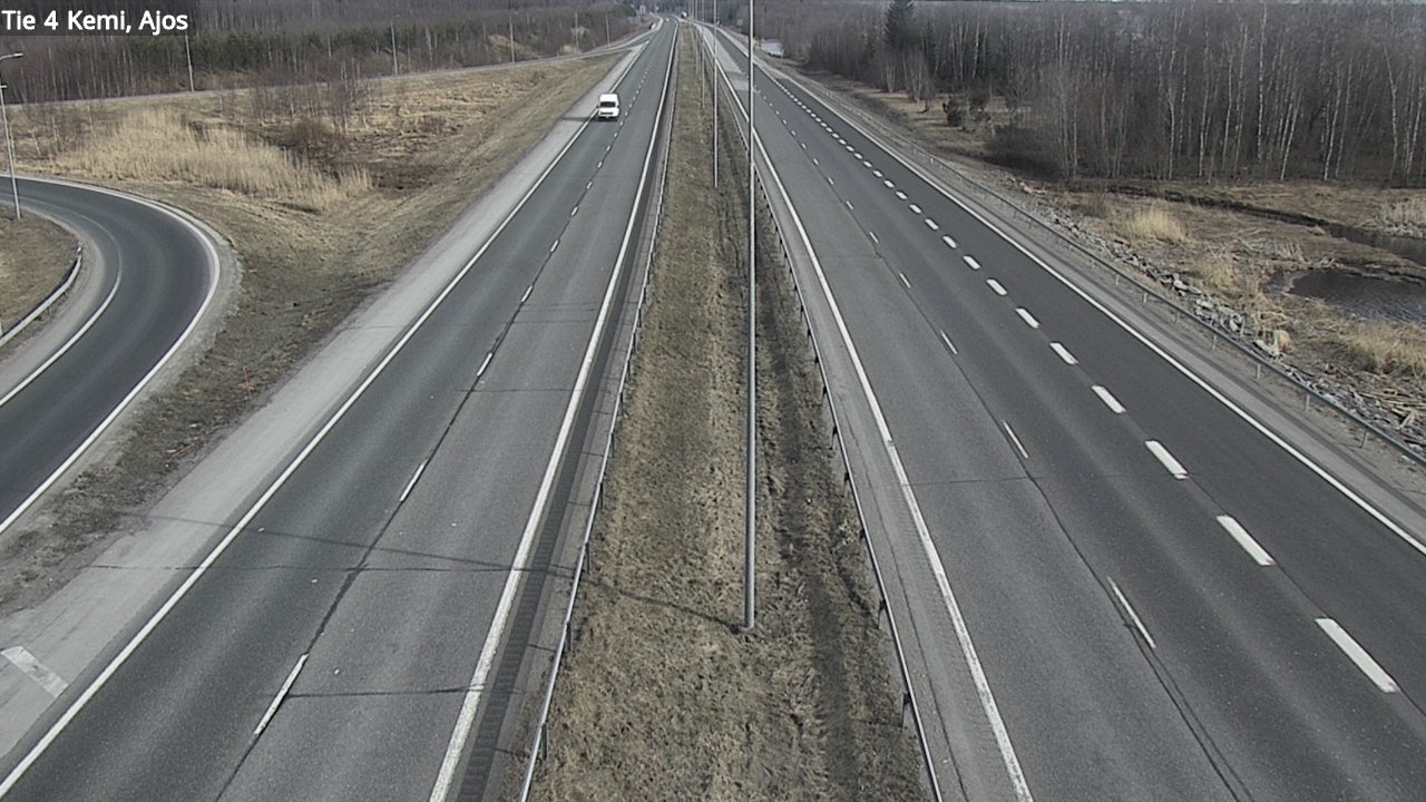 Weather Camera Image Road 4 Kemi, Ajos, Kemi, Lappi