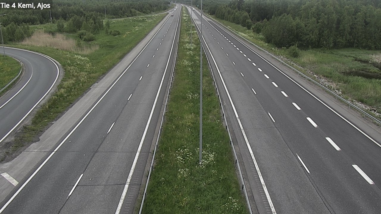 Kelikamerat Kuva Tie 4 Kemi, Ajos, Kemi, Lappi