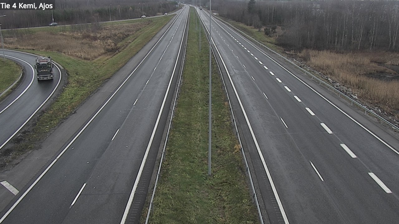 Kelikamerat Kuva Tie 4 Kemi, Ajos, Kemi, Lappi