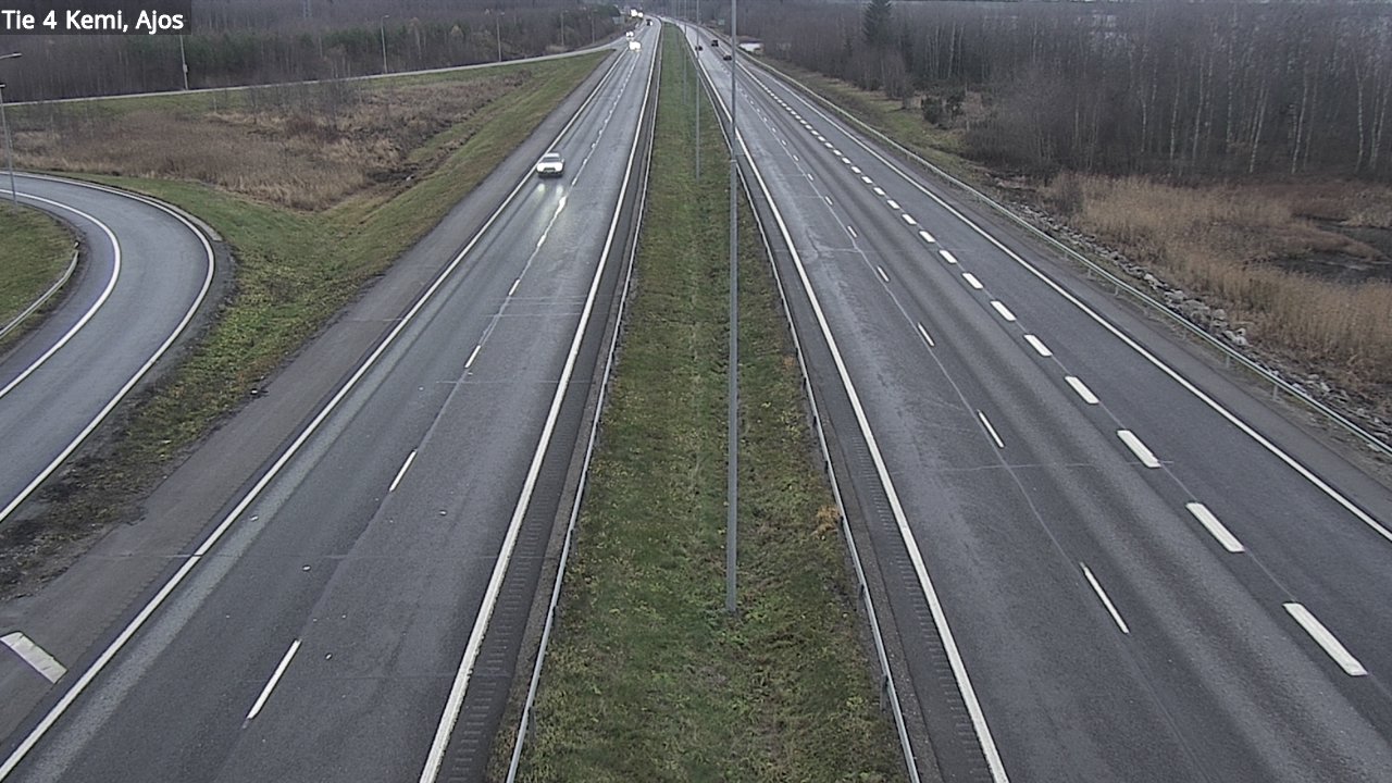 Kelikamerat Kuva Tie 4 Kemi, Ajos, Kemi, Lappi