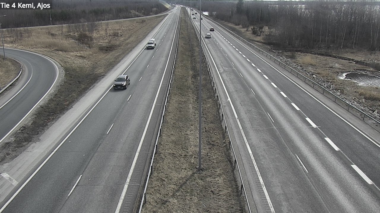 Weather Camera Image Road 4 Kemi, Ajos, Kemi, Lappi