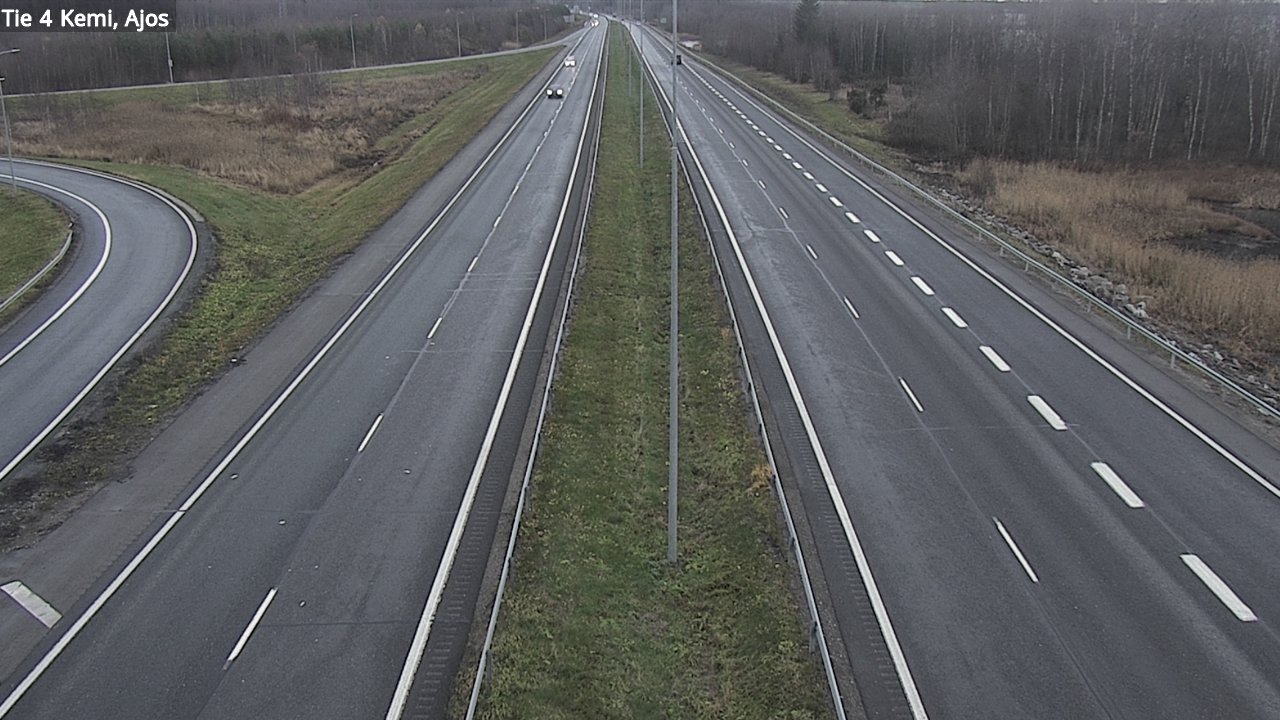 Kelikamerat Kuva Tie 4 Kemi, Ajos, Kemi, Lappi