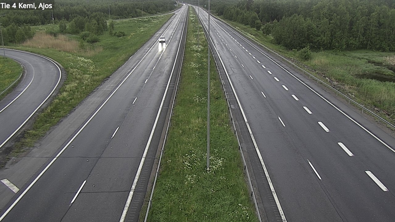 Kelikamerat Kuva Tie 4 Kemi, Ajos, Kemi, Lappi