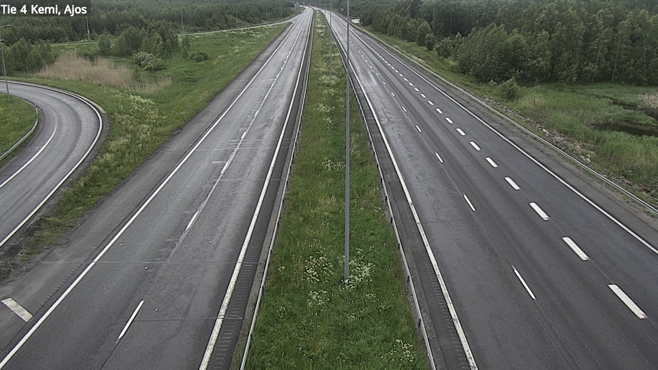 Kelikamerat Kuva Tie 4 Kemi, Ajos, Kemi, Lappi