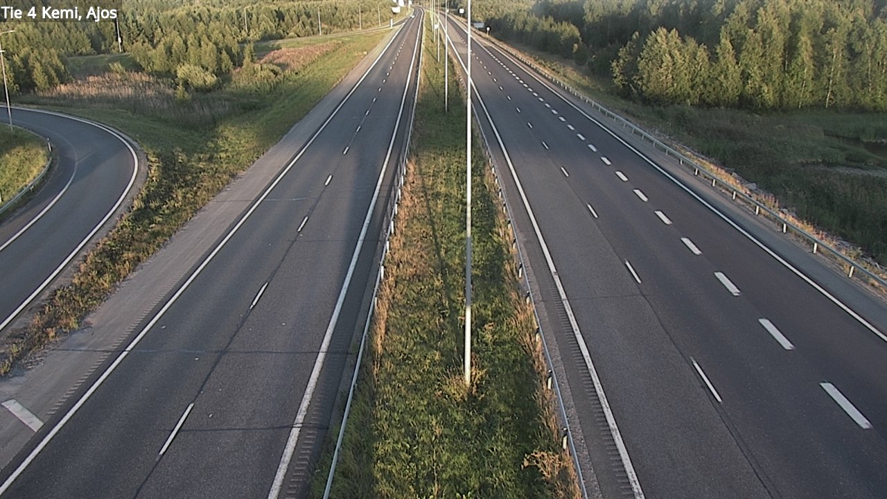 Kelikamerat Kuva Tie 4 Kemi, Ajos, Kemi, Lappi