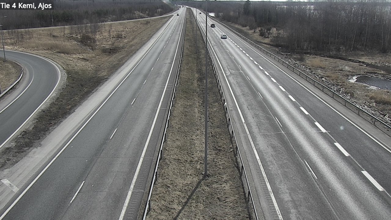 Weather Camera Image Road 4 Kemi, Ajos, Kemi, Lappi