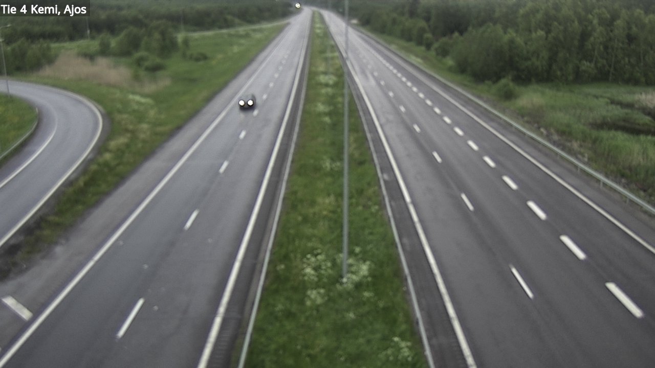 Kelikamerat Kuva Tie 4 Kemi, Ajos, Kemi, Lappi