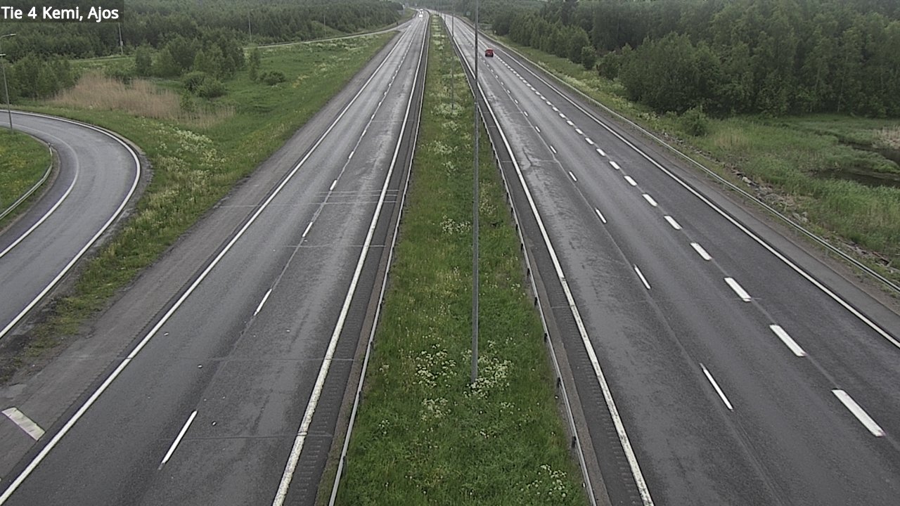Kelikamerat Kuva Tie 4 Kemi, Ajos, Kemi, Lappi