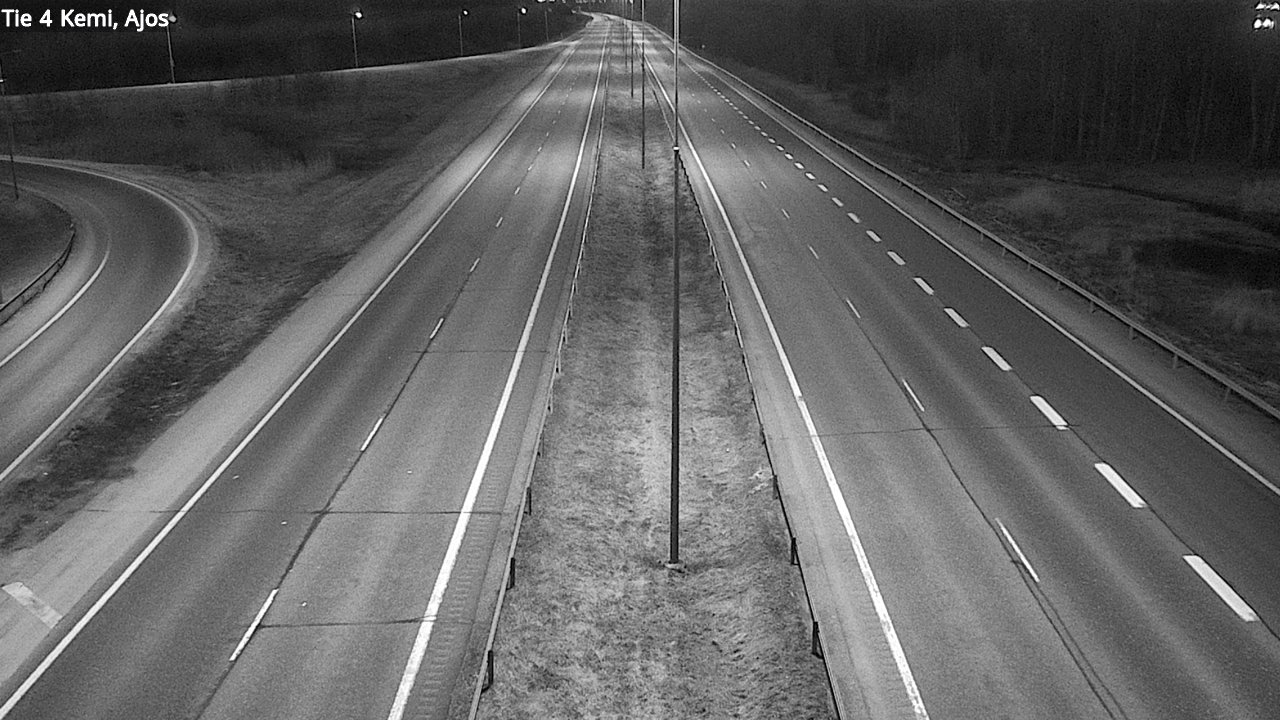 Weather Camera Image Road 4 Kemi, Ajos, Kemi, Lappi