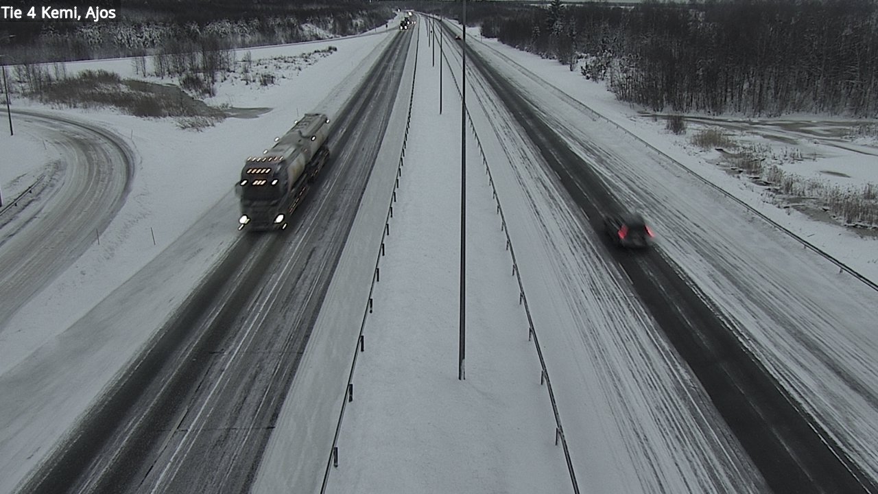 Kelikamerat Kuva Tie 4 Kemi, Ajos, Kemi, Lappi