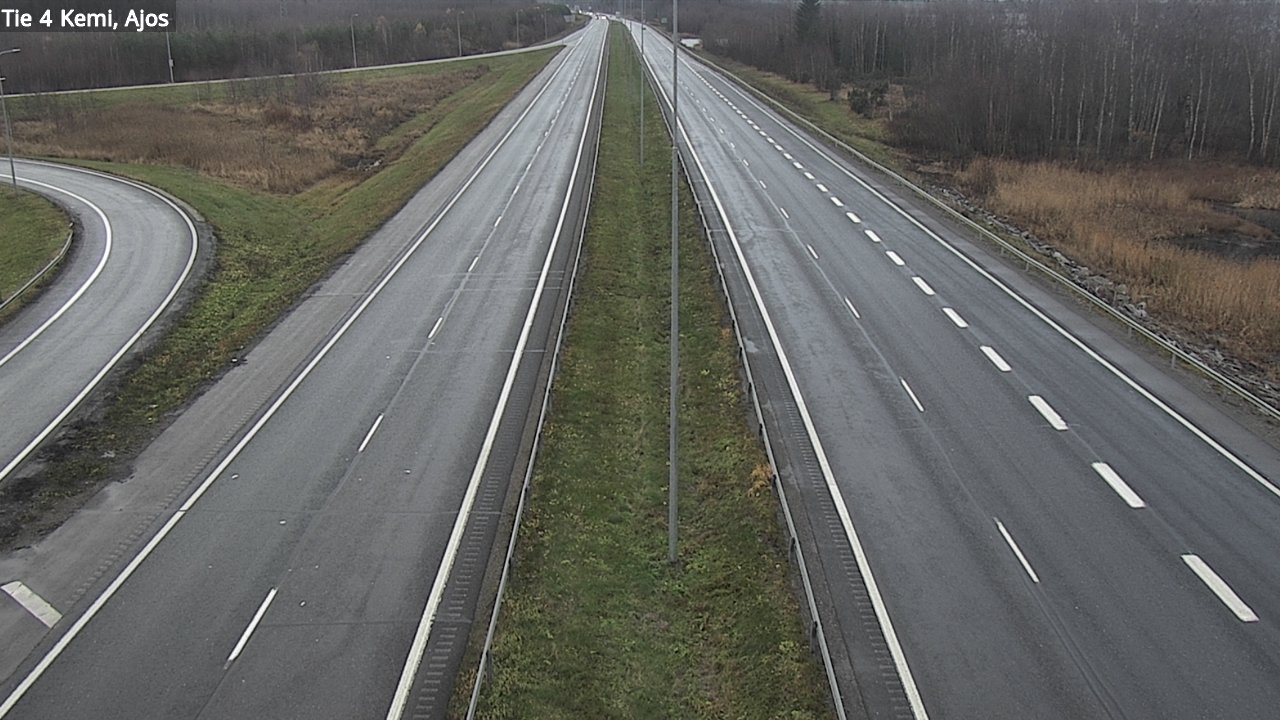 Kelikamerat Kuva Tie 4 Kemi, Ajos, Kemi, Lappi