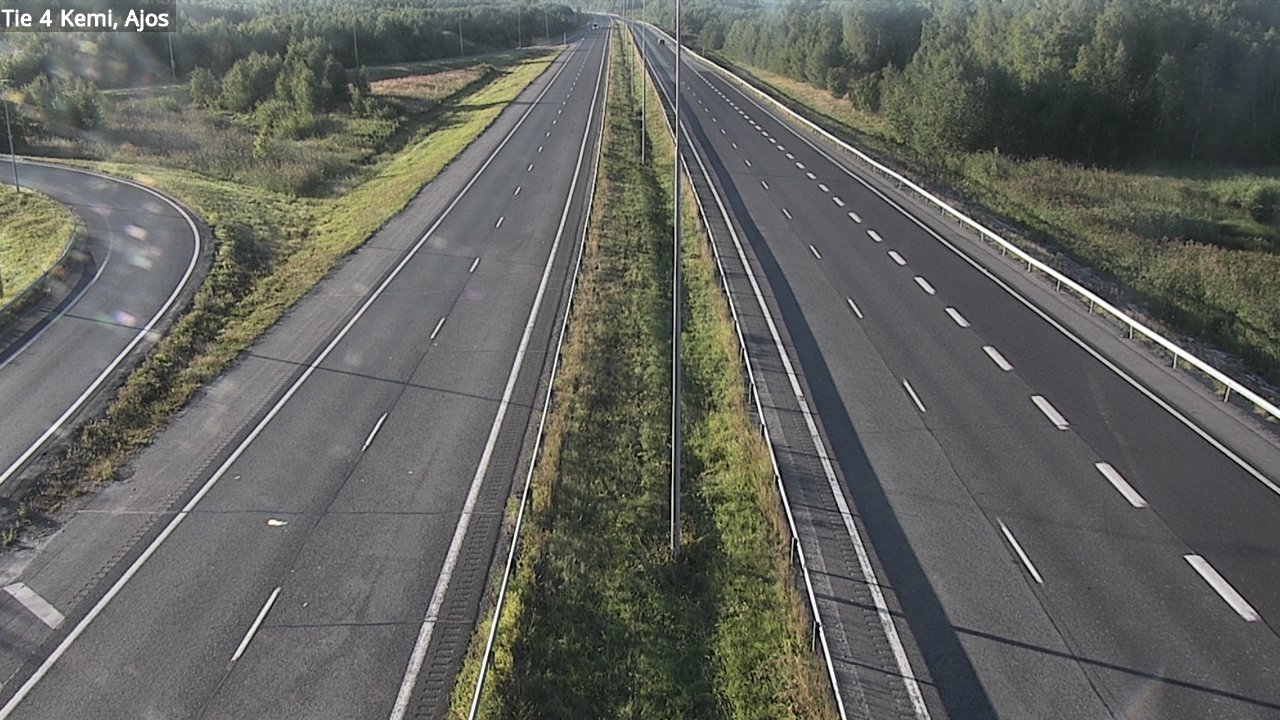 Weather Camera Image Road 4 Kemi, Ajos, Kemi, Lappi