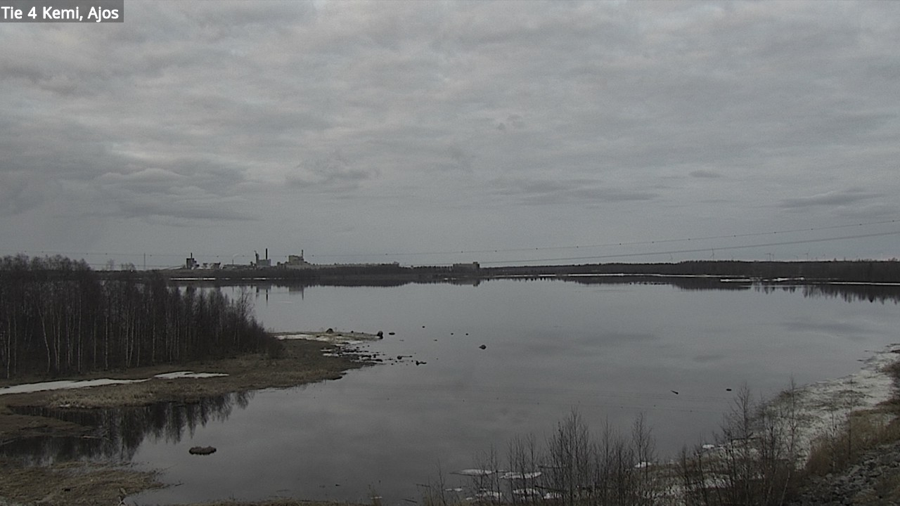 Weather Camera Image Väg 4 Kemi, Ajos, Kemi, Lappi