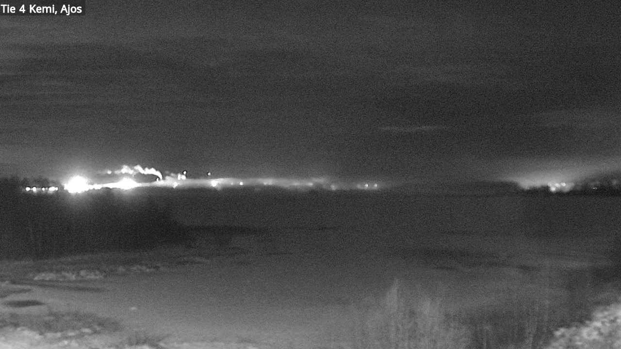 Weather Camera Image Road 4 Kemi, Ajos, Kemi, Lappi
