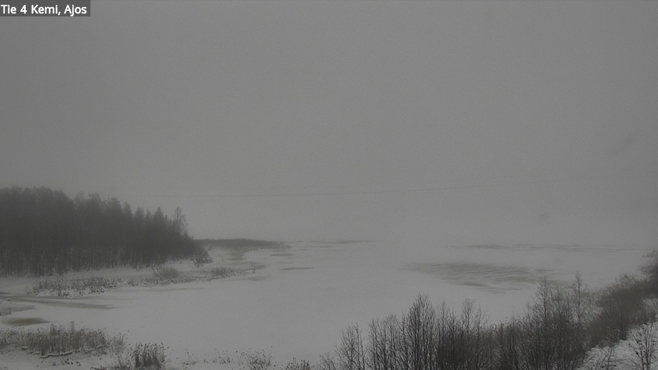 Weather Camera Image Väg 4 Kemi, Ajos, Kemi, Lappi