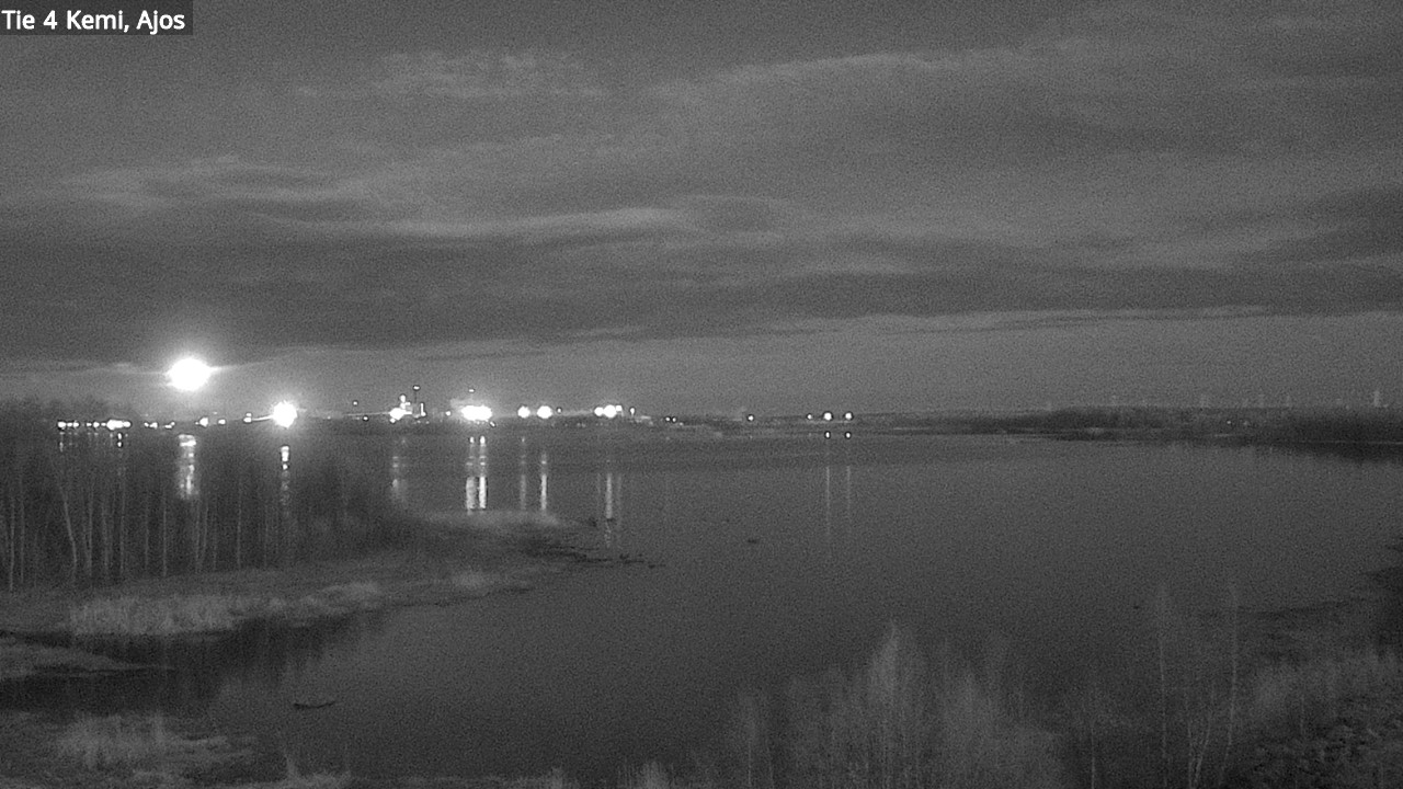 Weather Camera Image Väg 4 Kemi, Ajos, Kemi, Lappi