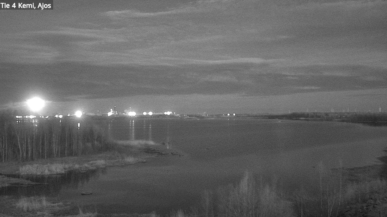 Weather Camera Image Väg 4 Kemi, Ajos, Kemi, Lappi