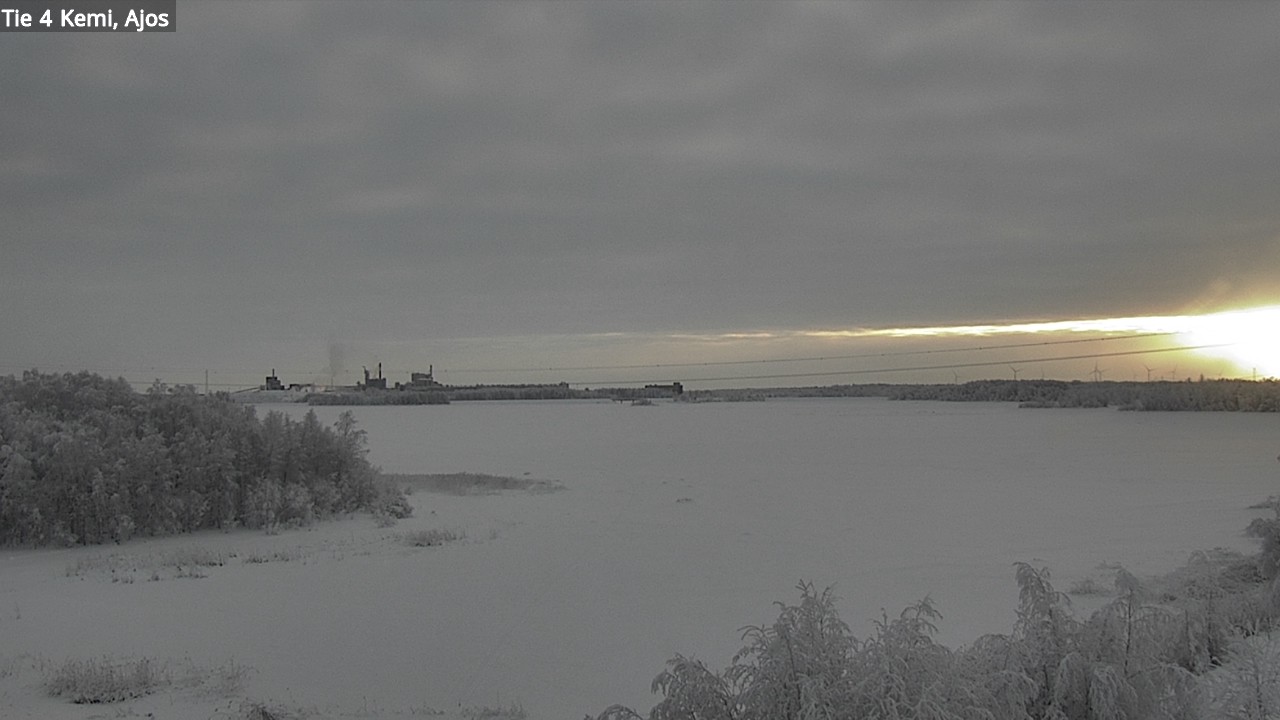 Kelikamerat Kuva Tie 4 Kemi, Ajos, Kemi, Lappi