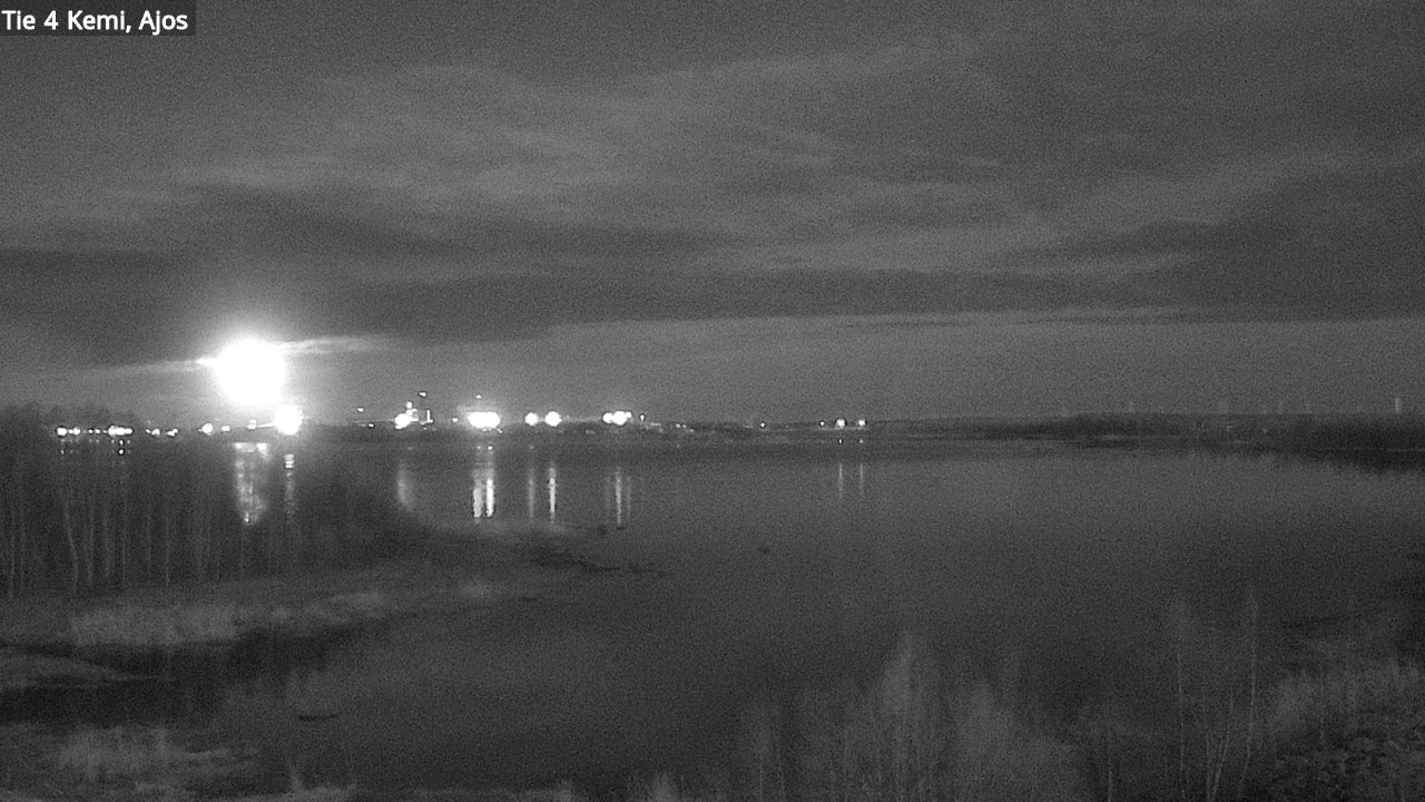 Weather Camera Image Väg 4 Kemi, Ajos, Kemi, Lappi