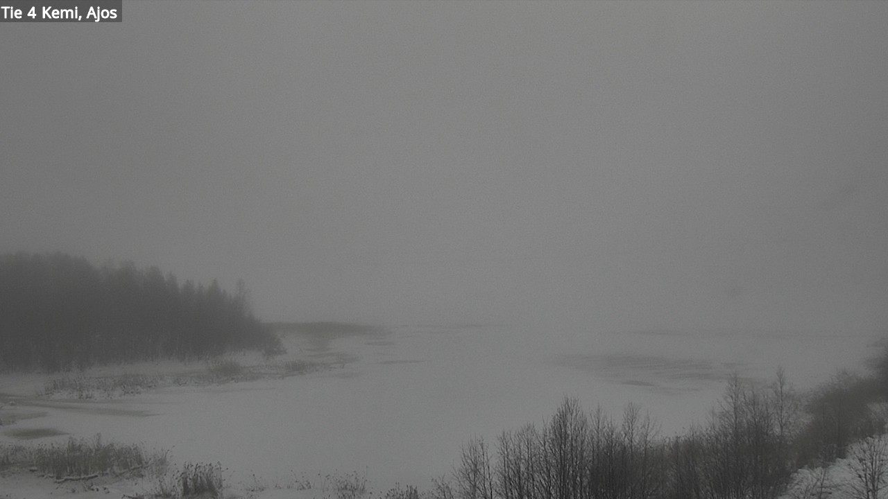 Weather Camera Image Väg 4 Kemi, Ajos, Kemi, Lappi