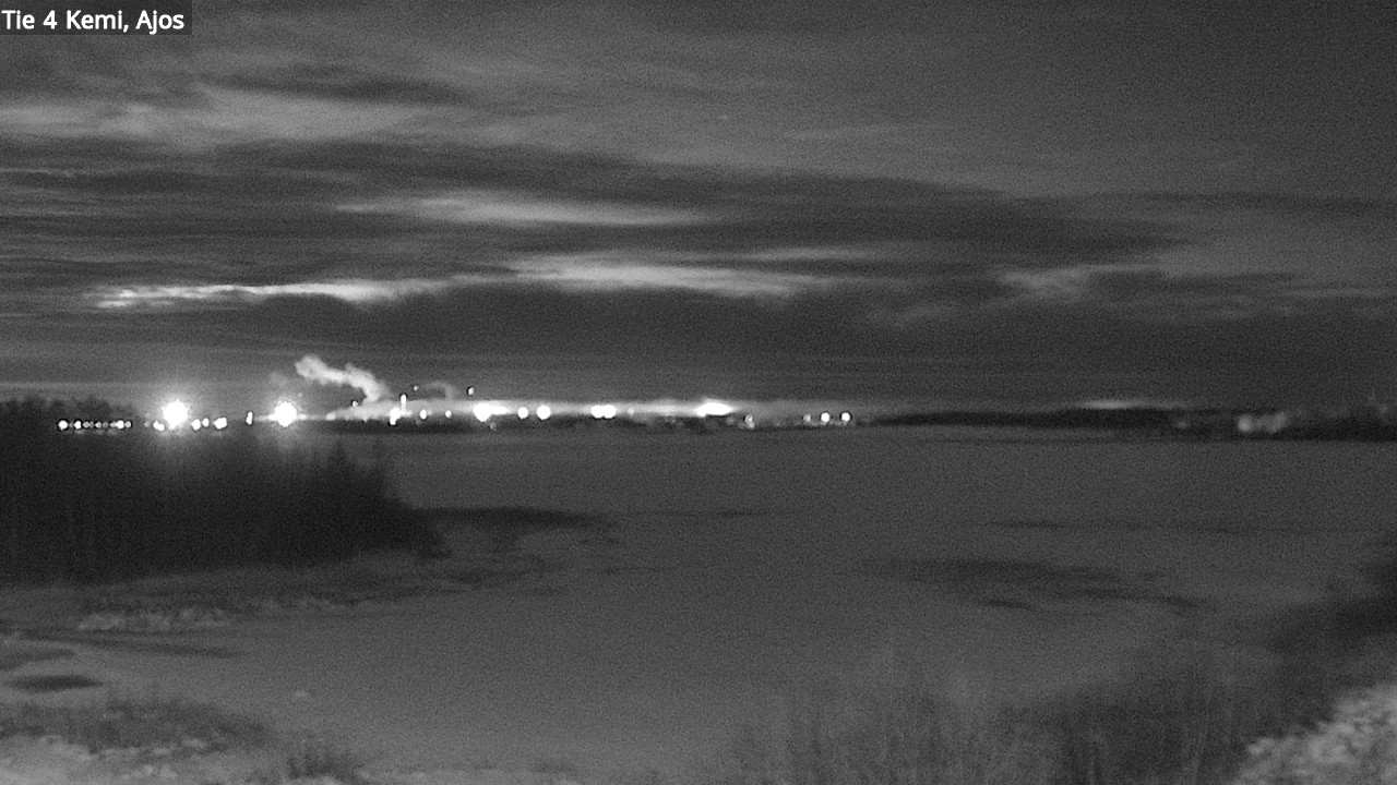 Weather Camera Image Road 4 Kemi, Ajos, Kemi, Lappi