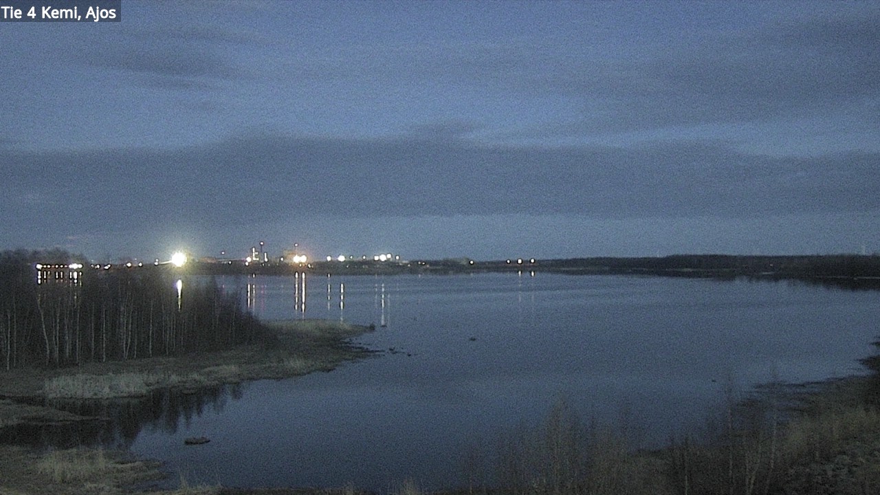 Weather Camera Image Väg 4 Kemi, Ajos, Kemi, Lappi