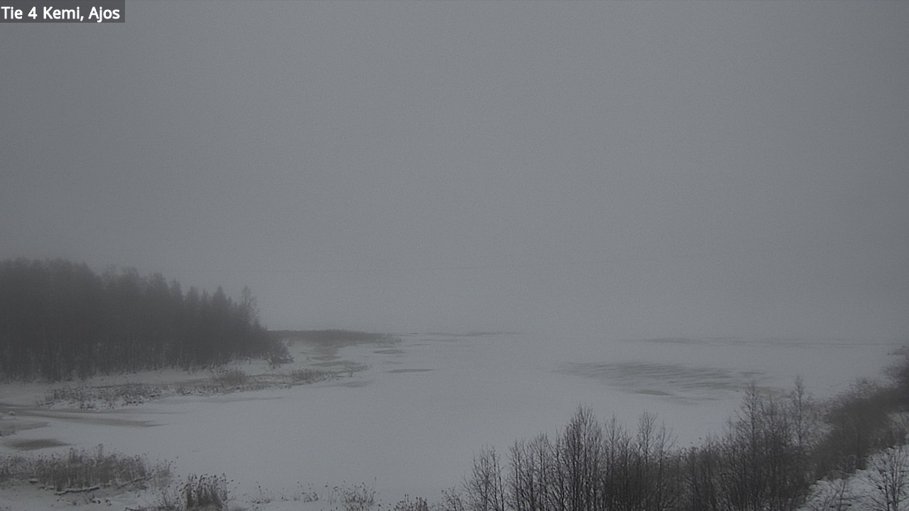 Weather Camera Image Väg 4 Kemi, Ajos, Kemi, Lappi
