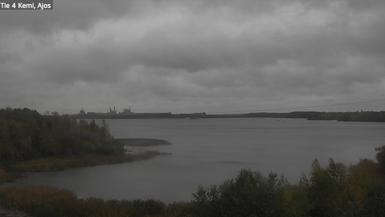 Weather Camera Image Väg 4 Kemi, Ajos, Kemi, Lappi