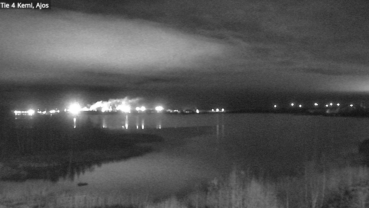 Weather Camera Image Väg 4 Kemi, Ajos, Kemi, Lappi