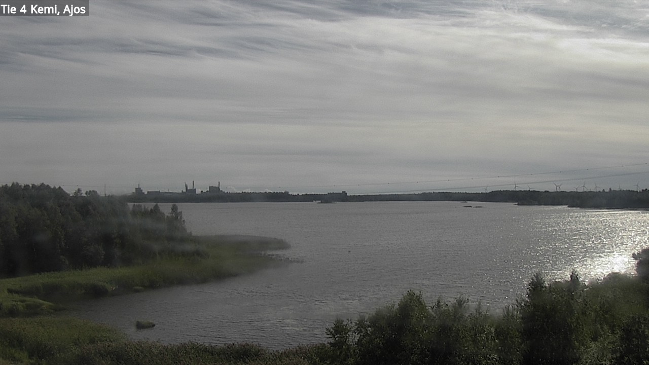 Weather Camera Image Väg 4 Kemi, Ajos, Kemi, Lappi