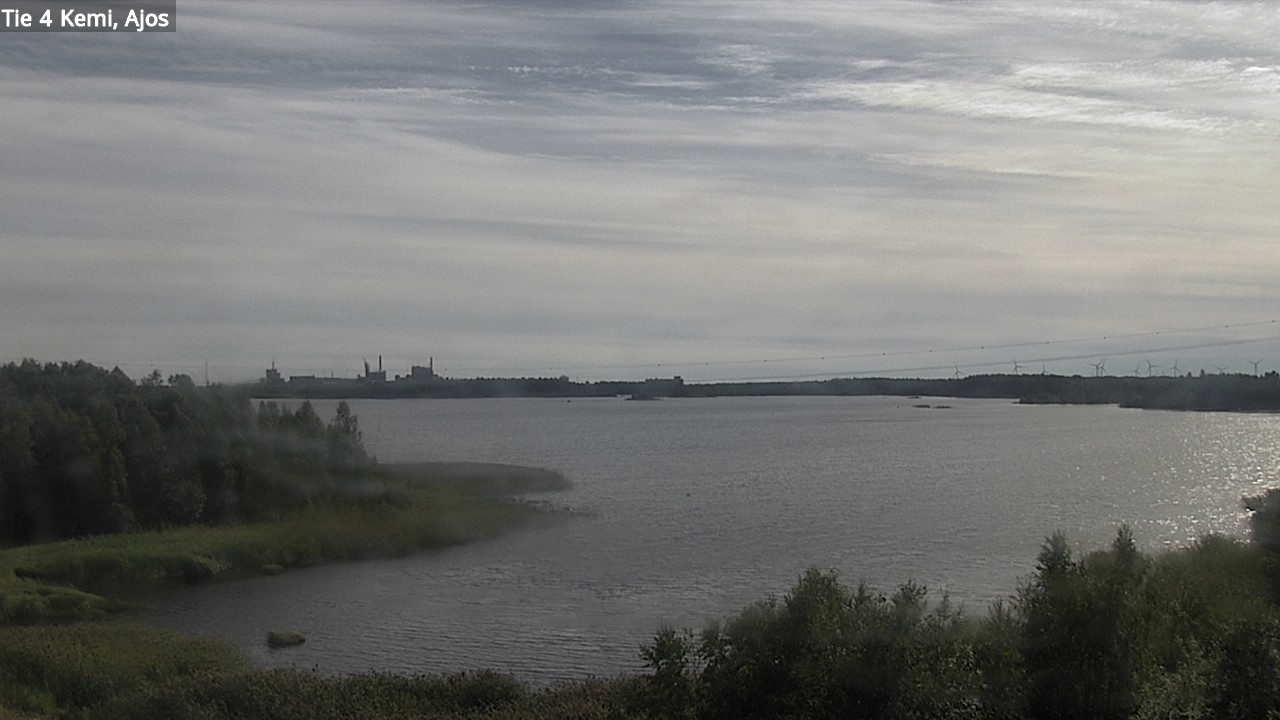 Weather Camera Image Väg 4 Kemi, Ajos, Kemi, Lappi