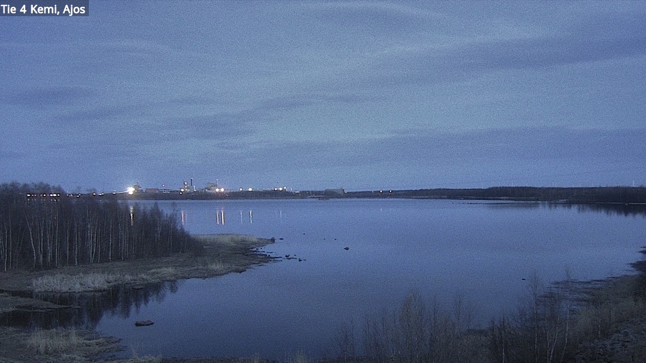Weather Camera Image Väg 4 Kemi, Ajos, Kemi, Lappi