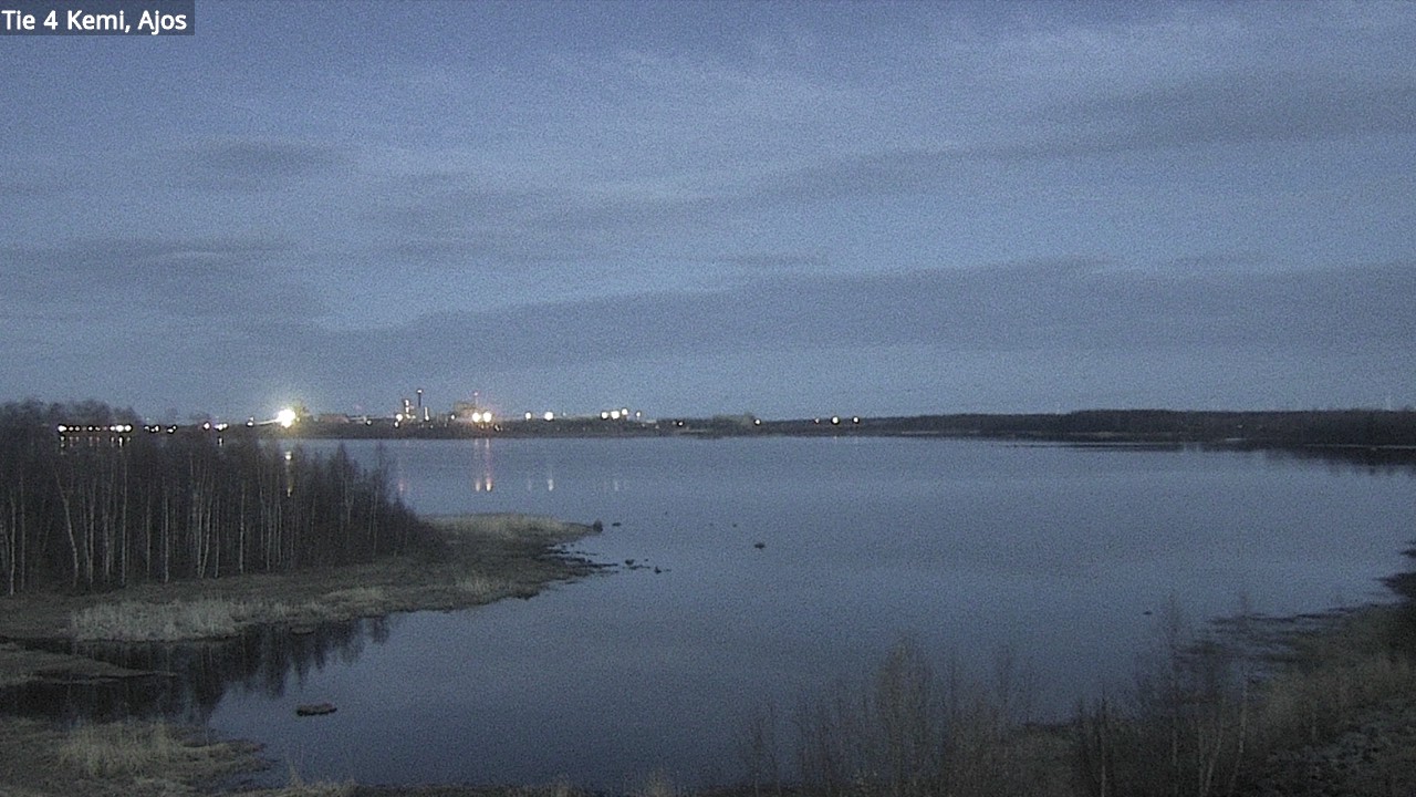 Weather Camera Image Väg 4 Kemi, Ajos, Kemi, Lappi