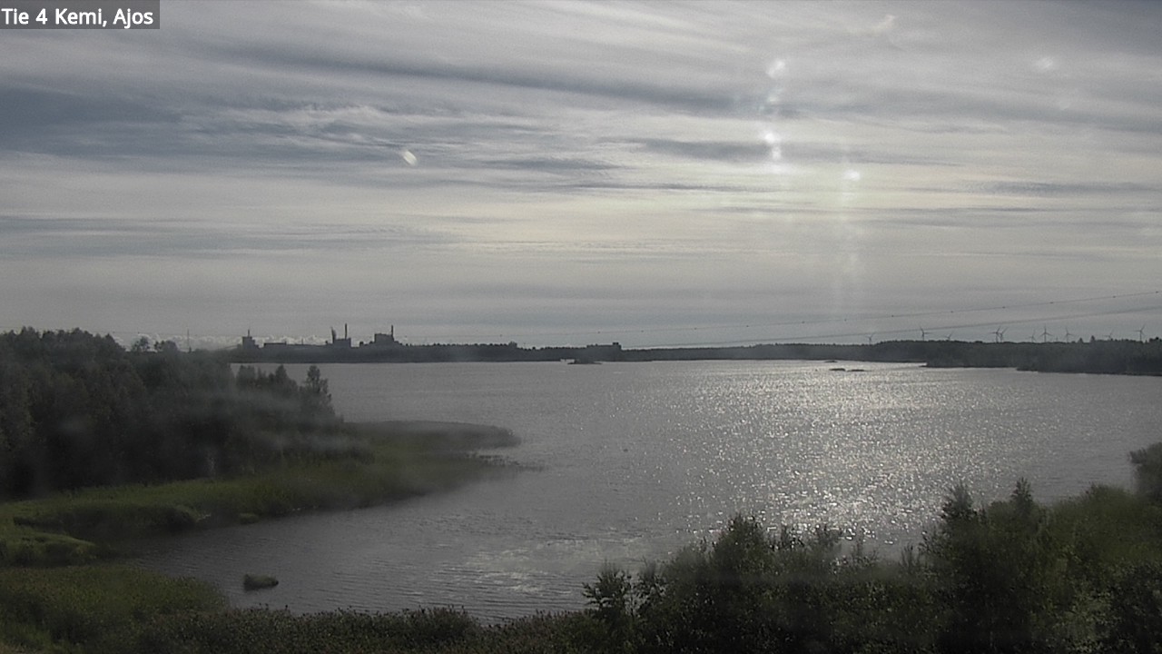 Weather Camera Image Väg 4 Kemi, Ajos, Kemi, Lappi
