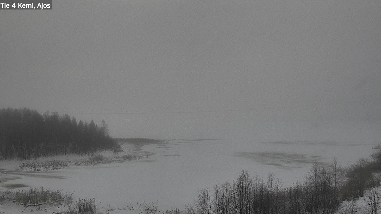 Weather Camera Image Väg 4 Kemi, Ajos, Kemi, Lappi