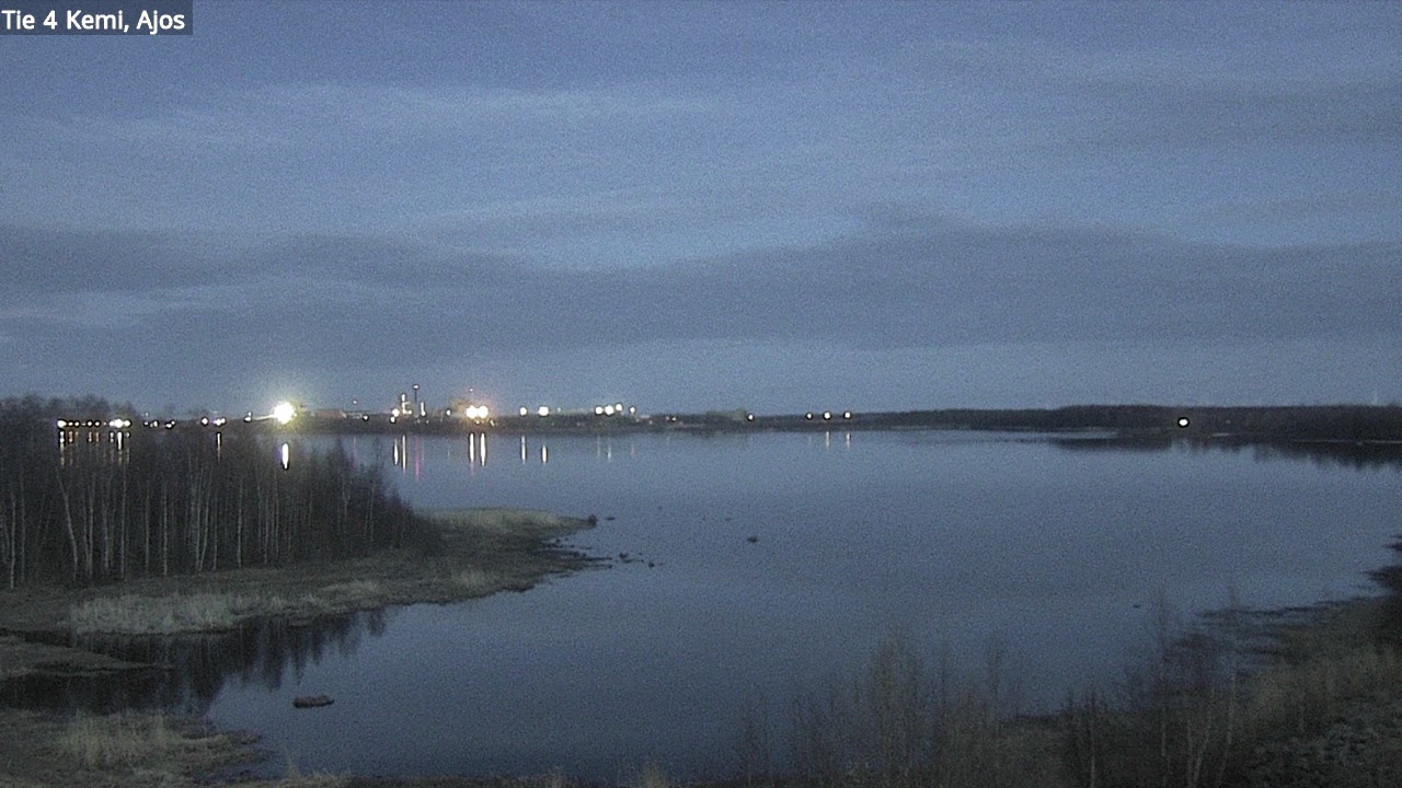 Weather Camera Image Väg 4 Kemi, Ajos, Kemi, Lappi