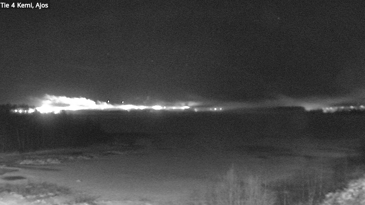 Weather Camera Image Road 4 Kemi, Ajos, Kemi, Lappi