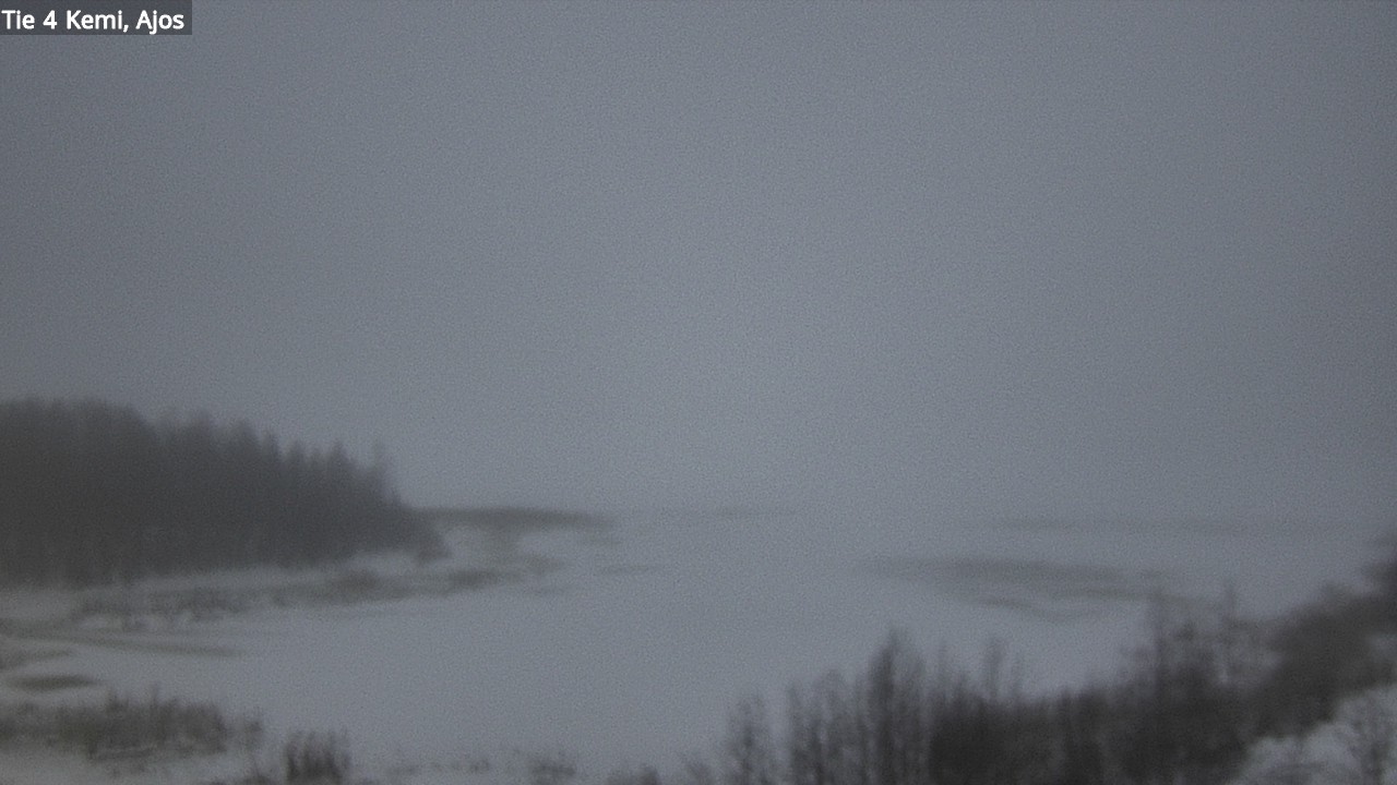 Weather Camera Image Väg 4 Kemi, Ajos, Kemi, Lappi